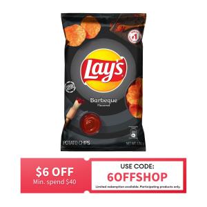 Lays Barbecue Potato Chips Snacks 170G