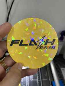 FLASH PREMIUM  STICKER LOGO BUY 1 TAKE 1  STICKER (waterproof scratch proof non faded)