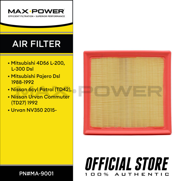 MAX Power Air Filter for Subaru Forester 2018-, XV 2017-, Impreza 2017 ...