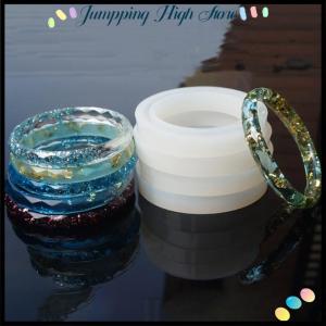 【Jumpping】 แม่พิมพ์ซิลิโคนใสสร้อยข้อมือเรซินแม่พิมพ์ทำเครื่องมือ