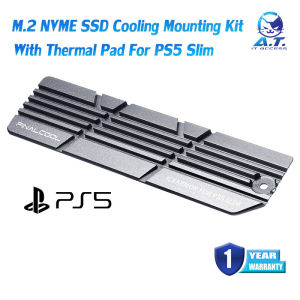 Finalcool M.2 NVMe SSD Cooler SSD Heatsink Gasket SSD Cooling Mounting Kit for PS5 slim