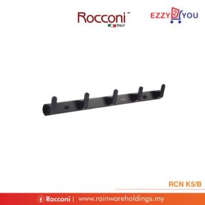 Living Home Essential Clothes Hanger in Stainless Steel (Matte Black)