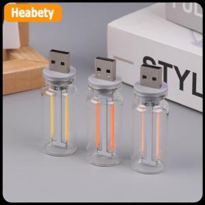 【2-3 days delivery】 Retro USB LED Filament Touch Dimming Bulb 5V Retro LED Edison Bulb Night Light Camping Incandescent Decorative LED Lighting
