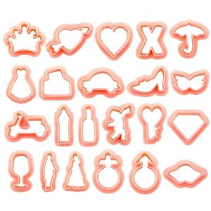 140pcs/set Clay Cutters Earring Making Kits DIY Handmade Clay Making Accessories with Different Shapes
