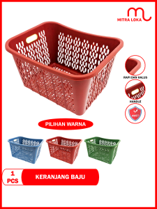 Mitra Loka Keranjang Baju Kotor Serbaguna / Keranjang Laundry Pajero Warna