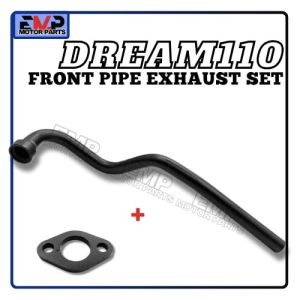 [EMP] PIPE DEPAN DREAM110 HEAVY DUTY FRONT PIPE DREAM-110 ORI SPEC AA OEM BRACKET 🔥