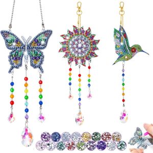 BINGY 5D Diamond Diamond Painting Art Kit Double Sided Acrylic Diamond Painting Kit Painting Set 2D Flat DIY Diamond Drawing Garden
