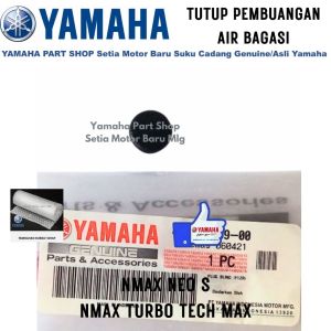 Tutup Pembuangan Air Bagasi New N Max Nmax Neo S Turbo Tech Max Asli Original Yamaha