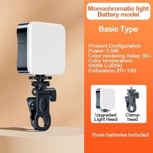 LED Selfie Light Mini Selfie Fill Light Mini Portable Pocket Photographic Lighting RGB LED Video Light 2000mAh Vlog Fill Light Smartphone DSLR Photography Live Selfie light