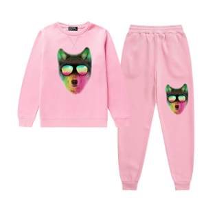 Setelan Sweater Anak Perempuan 12 Tahun Motif Summer Wolf