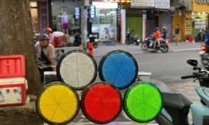 Bộ Mắt mèo Phản Quang xe máy.( Trước hoặc Sau)