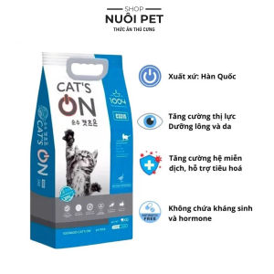 Hạt cho mèo CATSON Hạt cho mèo mọi lứa tuổi xuất xứ Hàn Quốc gói 1kg-5kg - Nuôi Pet Shop