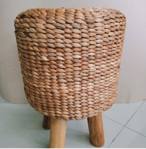 Stool Bulat Anyaman Enceng Ukuran 30cm Murah