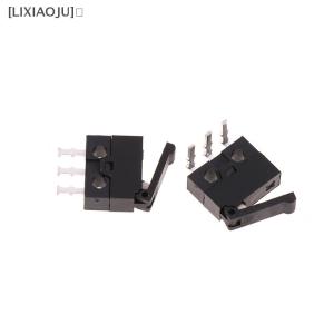 [LIXIAOJU] 10Pcs Camera Switch Reset Detection Stroke Limit Miniature Switch Straight Bent Feet