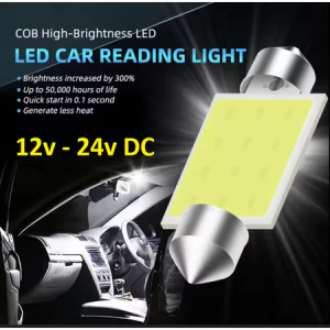 24 VOLT - LED PLAFON KABIN COB 31MM BIS/TRUK