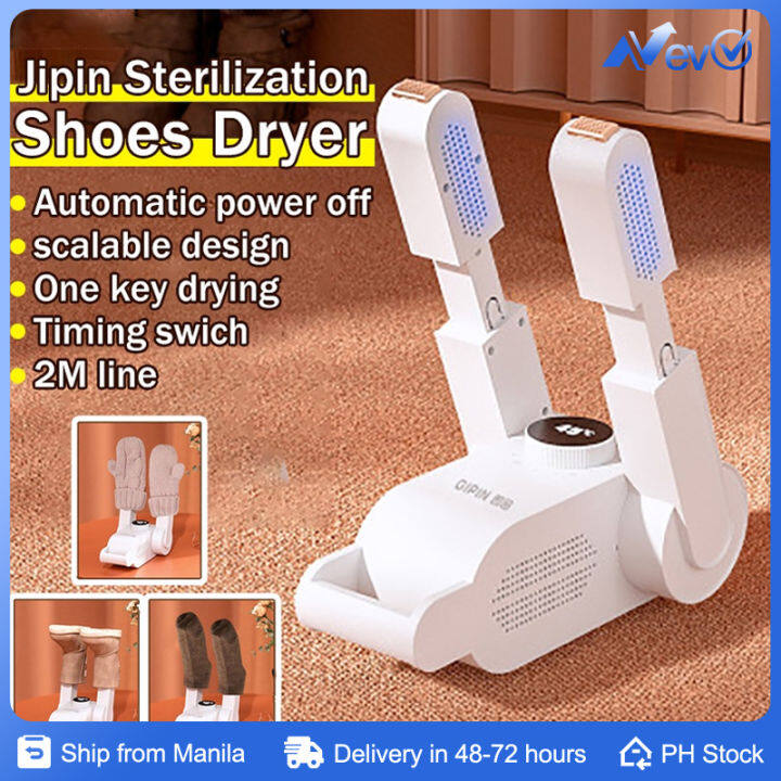 Smart Shoe Dryer Household Folding Shoe Dryer Purple Light Timing ...