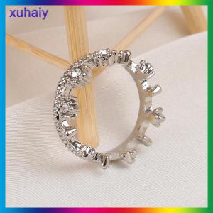 xuhaiy Phụ kiện đội đầu Công chúa vương miện kim loại mini thu nhỏ 1:12 Nhà Búp bê đồ chơi mô hình