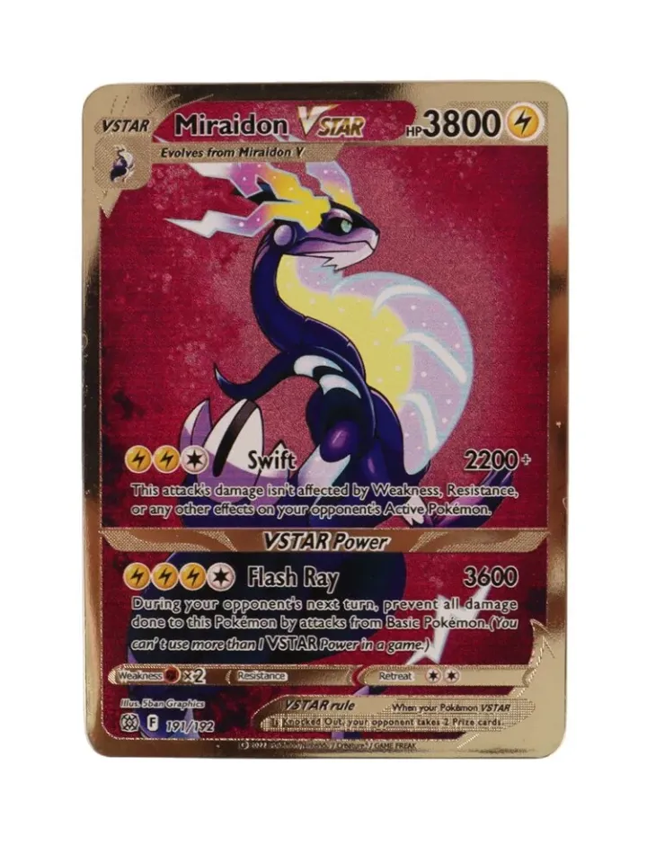 2023 Pokemon Metal Cards En 10000 Arceus Vmax Game