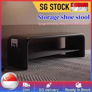 Shoe Changing Stool Nordic Home Door Long Shoe Changing Stool Simple Living Room Bedroom Bed Sofa Stool
