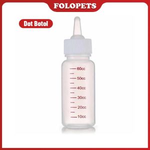 FOLOPETS Botol Susu 60ml Untuk Kucing Premium Qualty Botol Dot Kucing Botol Susu Kucing Anjing Botol / Susu Anjing & Kucing Goat Milk Cat Dog Milk 280g