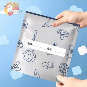 Set 10 Túi ZIP Bạc Đựng Đồ Khô Đựng Thực Phẩm Size L Tiện Dụng Bảo Quản Thực Phẩm
