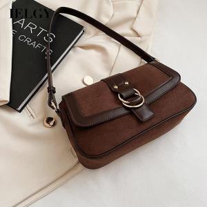 IELGY retro all-match simple Harajuku style small square bag for women