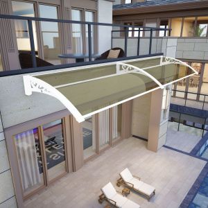 Sunshine Board Sun Shade Canopy Awning Rain Cover For Balcony Thickened Window Rain Roof Canopy Household Rain Cover For Balcony