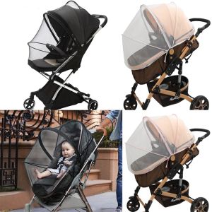 ROLL 1pc Safety Stroller Accessories Breathable Folding Full Cover Infant Protection Mesh Baby Mosquito Net Pushchair Mosquito Net Pushchair Anti-bug Netting