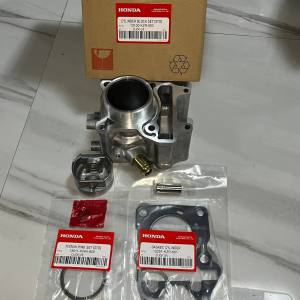 Honda Click 125i Cylinder Block Set STD V1 V2 V3 (12100-KZR-600) Genuine Made in Thailand