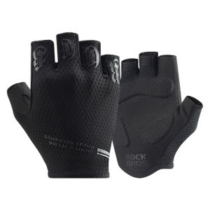 ROCKBROS Sport Half Finger Cycling Gloves For Men Women Breathable Anti-slip Bike Bicycle Gloves Summer Gym Yoga Training Hand Gloves