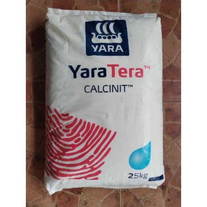 YaraTera CALCINIT (15.5% N + 26.3% CaO) 25kg | Lazada Philippines
