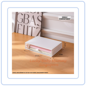 【COZYCASA】Stackable Compartment Desktop Storage Box Multi-Layer Stackable Drawer Organizer