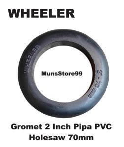 Karet Gromet 2 Inch Pipa PVC • Seal Kuat • Anti Bocor • Sistem Filter Air Irigasi Hidroponik WHEELER