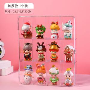 ✳️TSG65✳️ Dustproof & Stackable 12 Grids Blind Box Storage Display Box Figurine Showcase Box Mini Figures Box Doll Display Box Clear Acrylic Display Case Figures Blind Box Action Figures Dustproof Collectibles Showcase Figurine Display Box