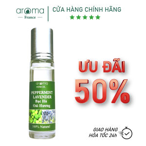 DẦU THẢO MỘC AROMA BẠC HÀ OẢI HƯƠNG  Giải tỏa căng thẳng giảm đau đầu giải cảm lạnh chống nghẹt mũi  đuổi muỗi chống say xe 9ML