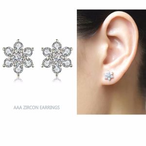 ต่างหูเพชรCz AAA
