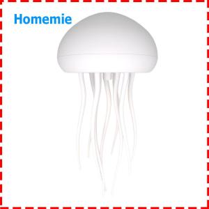 Atmosphere Night Light Adorable Voice-Activated Jellyfish Lamp - Dancing Tentacles RGB Colors Rechargeable Battery Hanging/Standing Design for Baby Kids Teens - Perfect Bedside Night Light for Café Bar Camping & Outdoor Tea Stands
