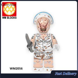 GloryStar Wm Halloween Series Assembled Minifigure Building Blocks Children Puzzle Toys Birthday Gifts