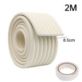 2M Baby Safety Edge Protector Foam Soft Foam Furniture Edge Bumper Guard Strip Self-Adhesive Baby Safety Protection Strip Child Safety Anti-collision Strip DIY Corner Protection Furniture Edge Foam Anti-collision Strip