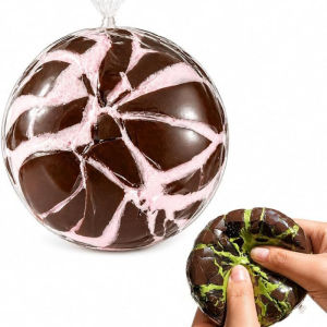 Mint Black Chocolate Sensory Fidget Toy Crispy Ball Slow Rebound Stress Relieving Toy Squeeze Gifts