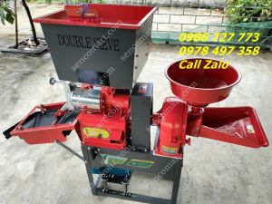 Máy xát gạo 4 chức năng lọc cát đinh Hoàng Đế 1000