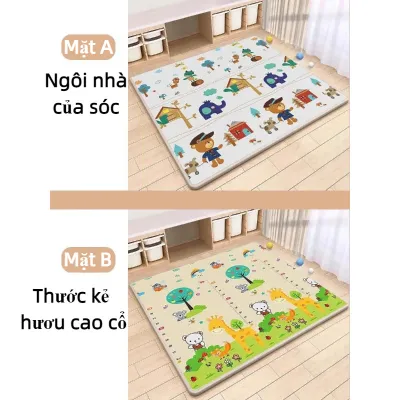 BERMA BABY Thảm Xốp XPE Thảm Chơi Bé dễ vệ sinh không mùi độc chống trơn trượt mềm mại tập bò tập di chuyển cho bé
