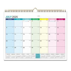 Lịch 2025 2026 đơn giản lịch treo kế hoạch hàng tuần 18 Quà Tặng lịch học Lịch Treo Tường hàng tháng để Lập kế hoạch