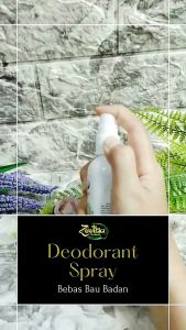 Deodorant Spray Zeeida / membasmi bau badan / NON AlKOHOL