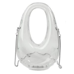 Trong suốt sành điệu Acrylic Cặp Túi Đeo Vai Ví Đeo Chéo Satchel cho mua sắm và đi du lịch với nhiều mặc tùy chọn