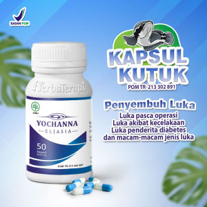 yochanna kapsul kutuk ekstrak ikan gabus albumin obat herbal pasca operasi caesar / luka bakar / luka kecelakaan / luka diabetes