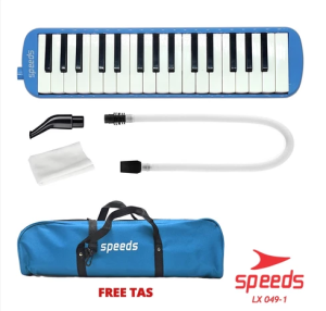 SPEEDS Alat Musik Pianika Tas Set Keyboard Mainan Anak Perlengkapan Sekolah free selang 049-1