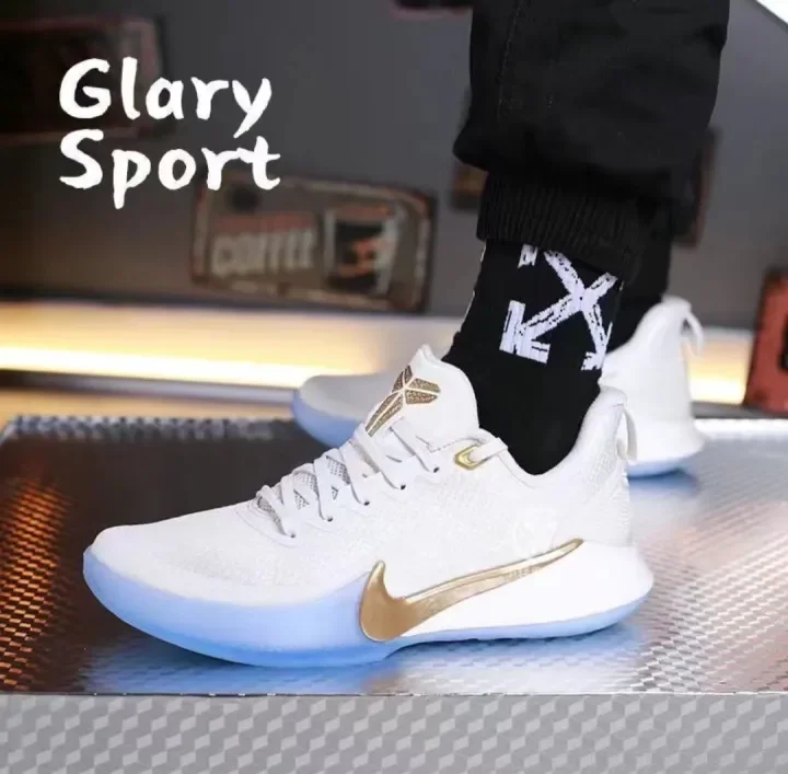 Kobe mamba white 2025 and gold