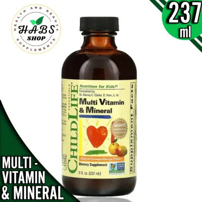 Childlife Multivitamin & Mineral Natural Orange/Mango 8 fl oz 237 ml