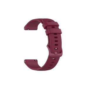 Tali Jam Watch Strap Generic For GOOJODOQ Watch FB060/FB059/FB058/FB045/FB047/FB027Fashion Plaid Silicone Strap 22mm